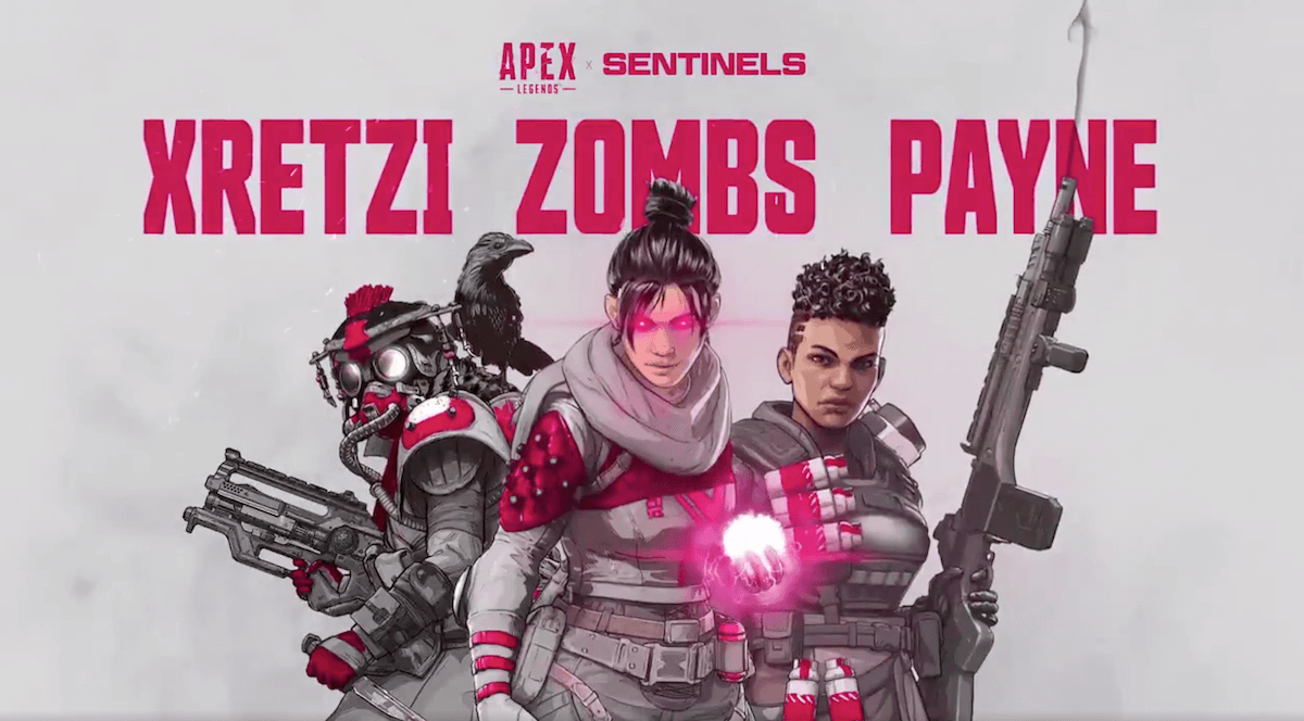Sentinels har offentliggjort Apex Legends-roster
